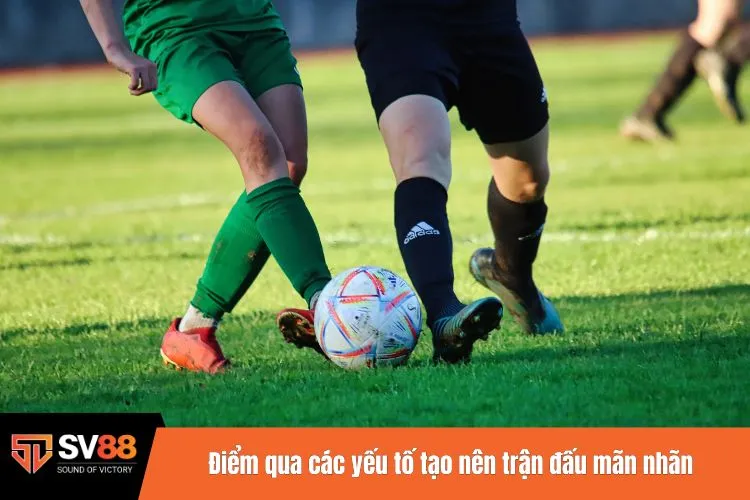 Điểm qua các yếu tố tạo nên trận đấu mãn nhãn