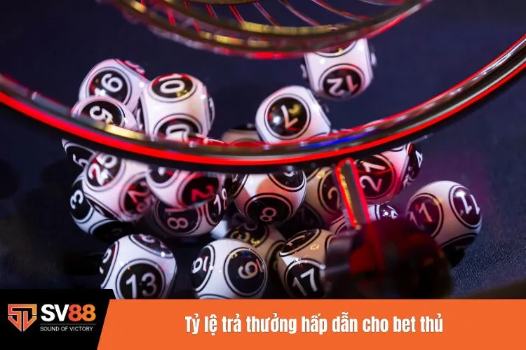 Tỷ lệ trả thưởng hấp dẫn cho bet thủ