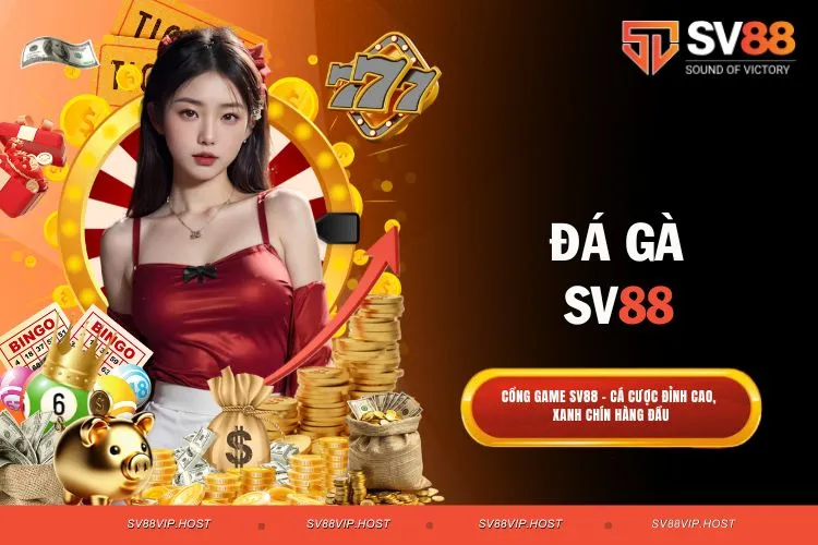 Đá gà SV88 - Chốn tụ hội của những kèo cược công bằng